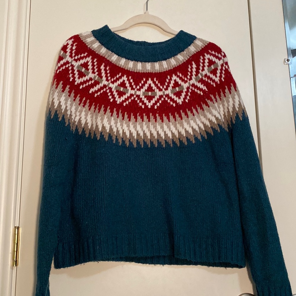 American Eagle Tribal Print Sweater | Size M